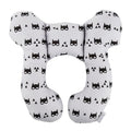 Kids Children Baby Pillow Soft Neck Support Infant Car Cushion U-Shape Cotton Infant Nursing Pillow Toddler Sleep Positioner  Air Mesh Organic Cotton Protection for Flat Head Baby Pillow for Newborn Breathable Adjustable Infants and Baby Neck Head Support