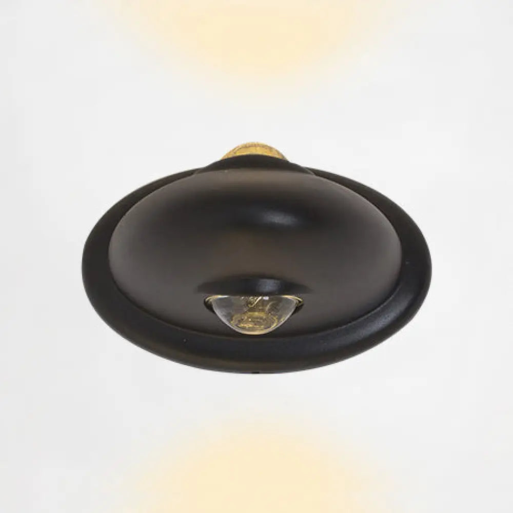 DecorBites™ LED Bedroom Wall Sconce Lamp with Contemporary Triangle Aluminum Shade and Black/White Finish in White/Warm Lighting