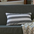 DecorBites™ Linen Stripe Cushion Cover - 45x45cm & 30x50cm Home Decor for Living Room