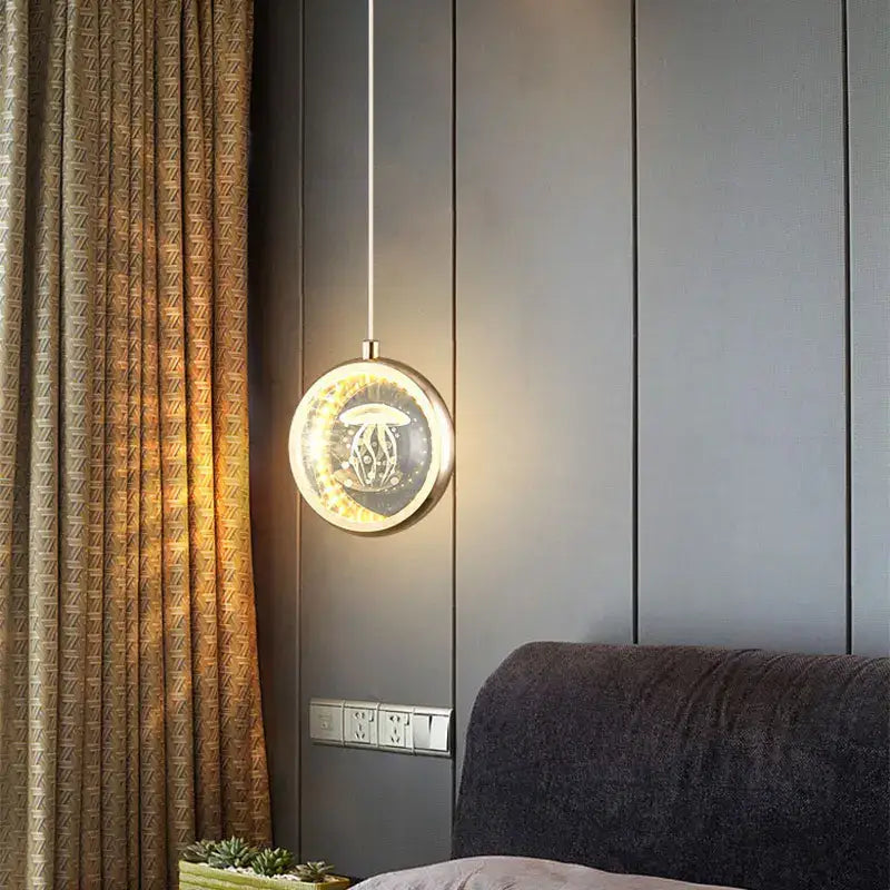 DecorBites™ Crystal Ball Chandelier - Luxury Pendant Light for Bedroom and Living Room