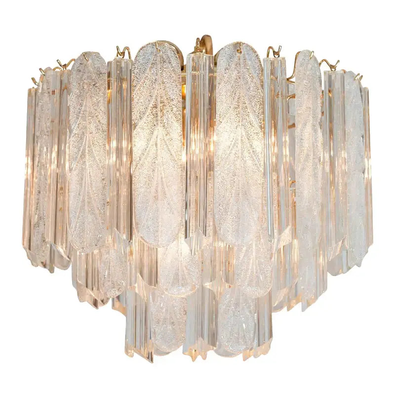DecorBites™ Crystal Bedroom Pendant Lamp: Designer Luxury Glass Lighting for Living Room
