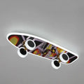 DecorBites™ Cartoon Skateboard Ceiling Light for Children's Room