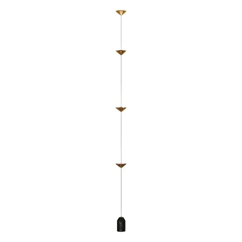 Minimalist black decorbites cone design floor lamp living room light