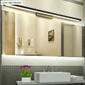 DecorBites™ Tube Metal LED Bathroom Vanity Lamp - Minimalist Light Fixture in Black/Silver with Warm/White Light