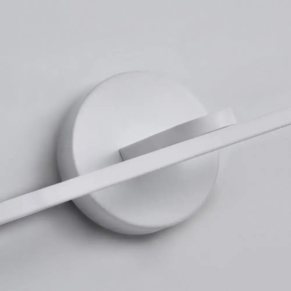 DecorBites™ Metal LED Wall Light for Bath with Simple Style and Elliptical Sconce Fixture