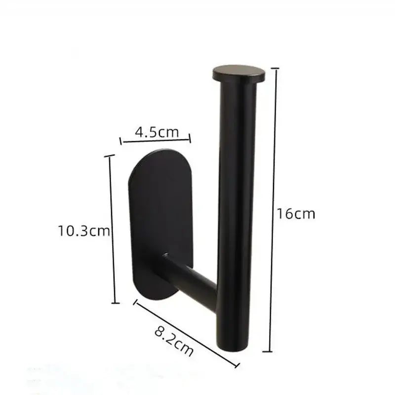 Minimalist brushed gold stainless steel tissue holder bathroom stand