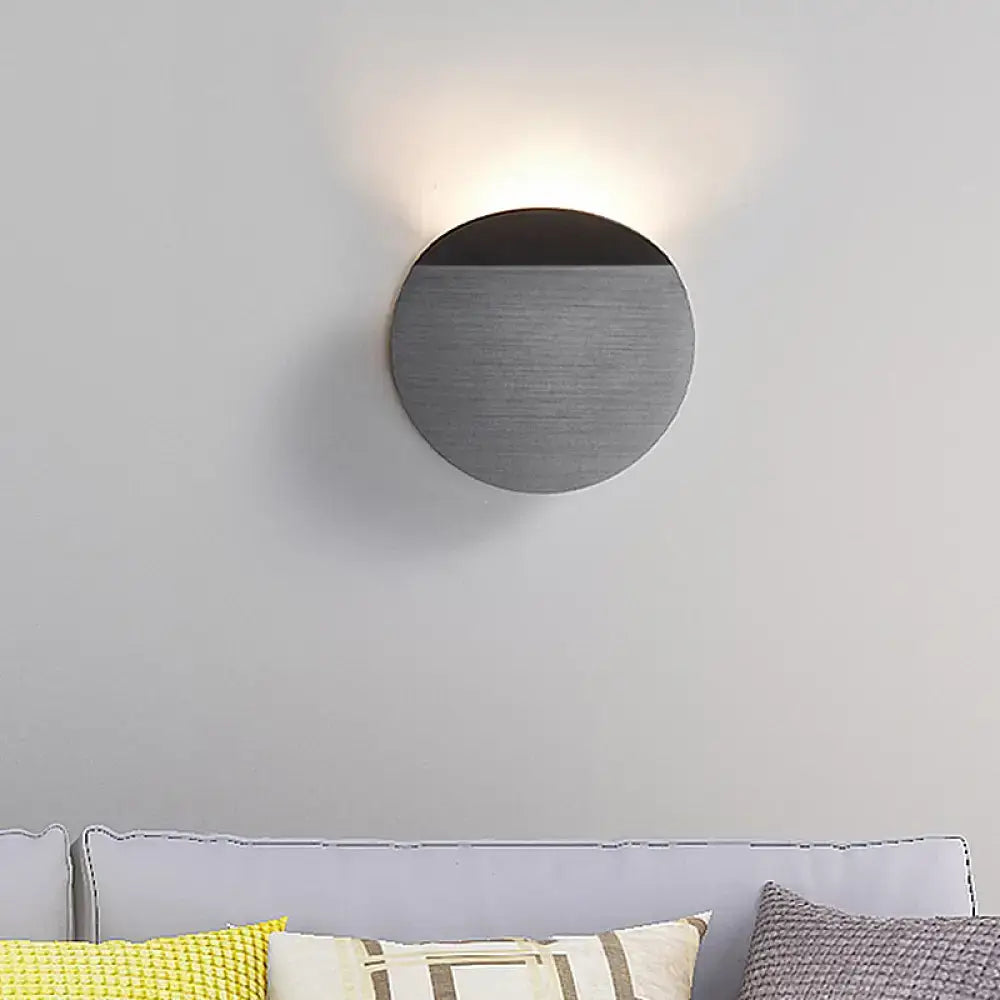 Minimalist copper sconce light – bedroom wall mount led bulb
