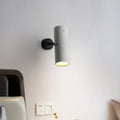 Minimalist grey led wall spotlight – bedroom matte sconce