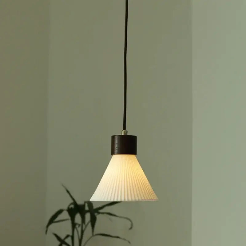 DecorBites™ Ceramic LED Pendant Light Fixture for Home Decor Minimalism Hanging Lamp