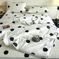 DecorBites™ Cool Feeling Silky Summer Comforter & Latex Fitted Sheet Set
