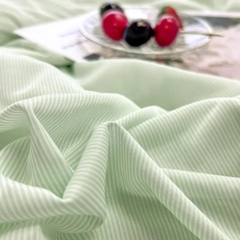 Mint green textured cooling massage blanket bedroom comforter