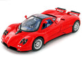 Pagani Zonda C12 Red 1/18 Diecast Model Car by Motormax