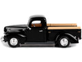1940 Ford Pickup Truck Black 1/24 Diecast Model Car by Motormax