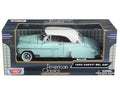 1950 Chevrolet Bel Air Green with Cream Top 1/24 Diecast Model Car by Motormax
