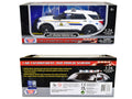 2022 Ford Police Interceptor Utility "RCMP (Royal Canadian Mounted Police)" White 1/24 Diecast Model Car by Motormax