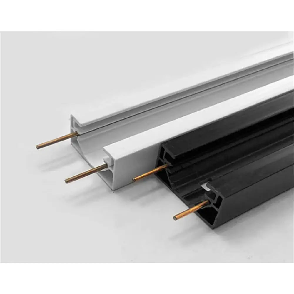 Modern 100cm black & white track for living room lighting