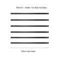 Modern 100cm black & white track for living room lighting