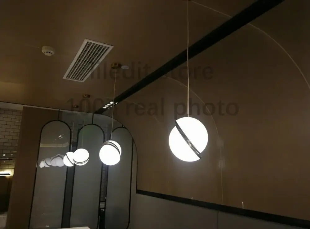 DecorBites™ Acrylic Ball Pendant Lamp: Modern Nordic Home Lighting Fixture