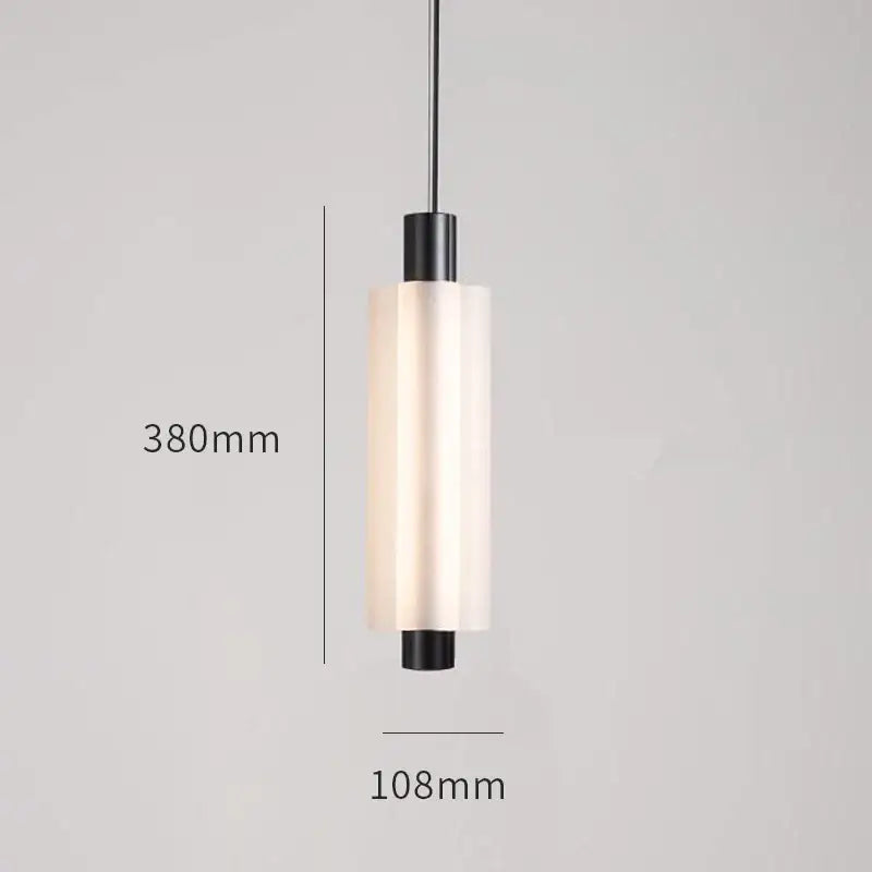 DecorBites™ Acrylic Minimalist Pendant Lights | Contemporary LED Bedside Lamp for Restaurant and Industrial Decor