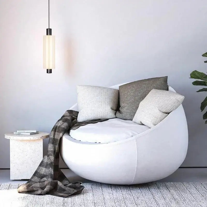 DecorBites™ Acrylic Minimalist Pendant Lights | Contemporary LED Bedside Lamp for Restaurant and Industrial Decor