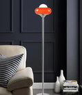 Modern bauhaus table lamp yellow & white glass bedroom light