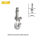 DecorBites™ Brass Bidet Faucet Set Dual Function Shattaf Sprayer Gold Sanitary Shower
