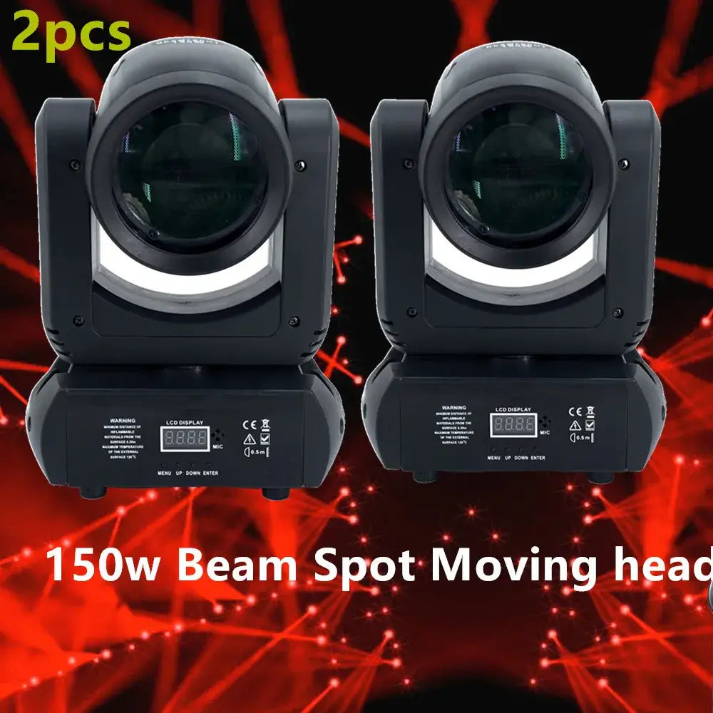 Modern black 150w led moving head light – stage & living room decor