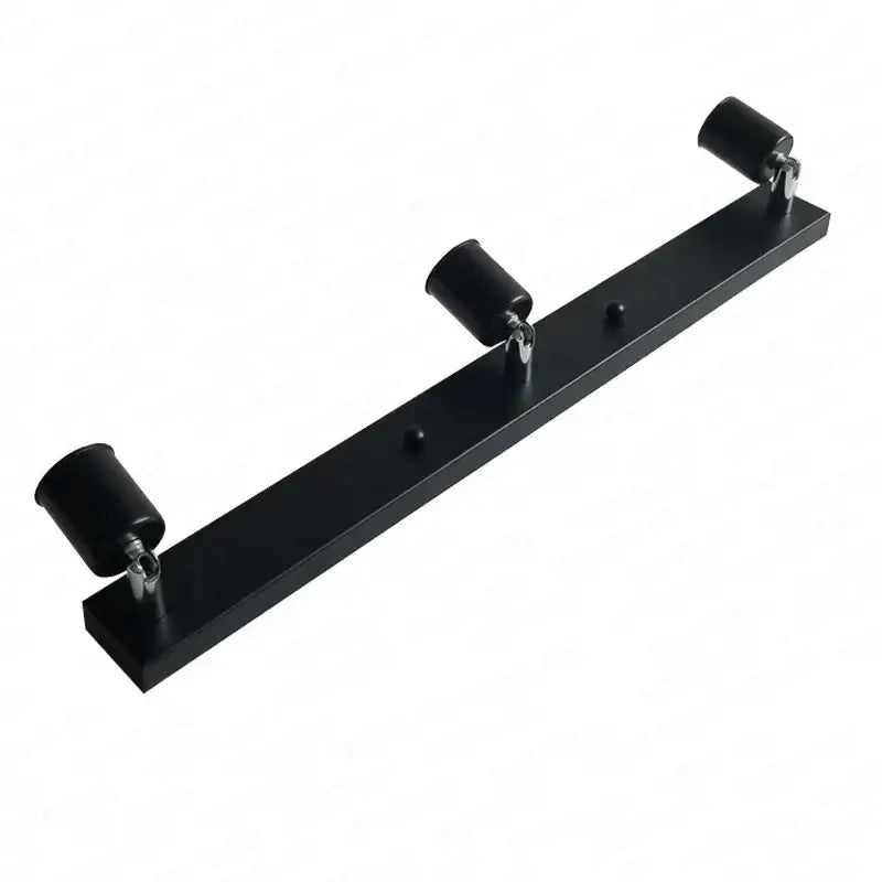 Modern black 3-light art loft ceiling lamp kitchen adjustable spotlight