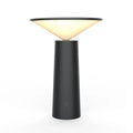 Modern black and beige led usb desk lamp touch sensor bedroom light
