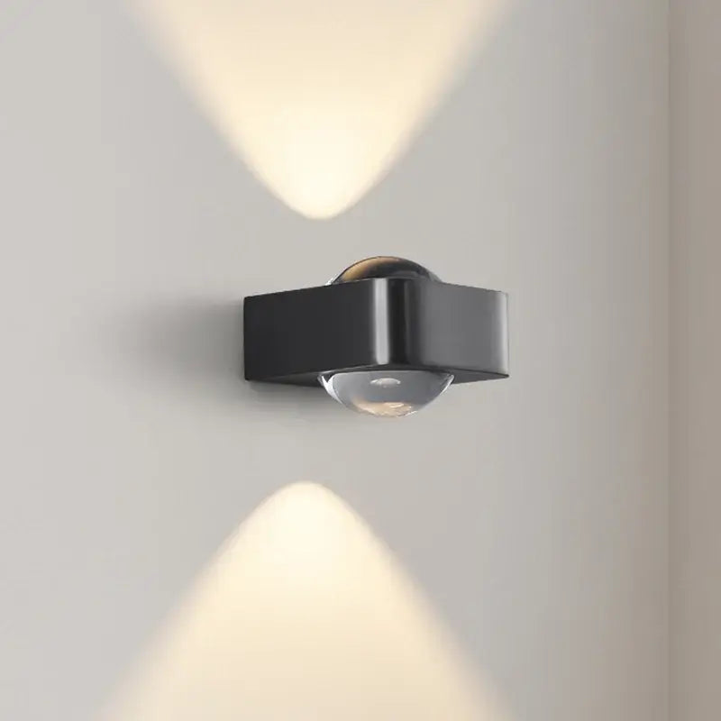 DecorBites™ Copper Bedroom Wall Lamp, Modern LED Double Head Spotlights, Luxury Living Room Sconce