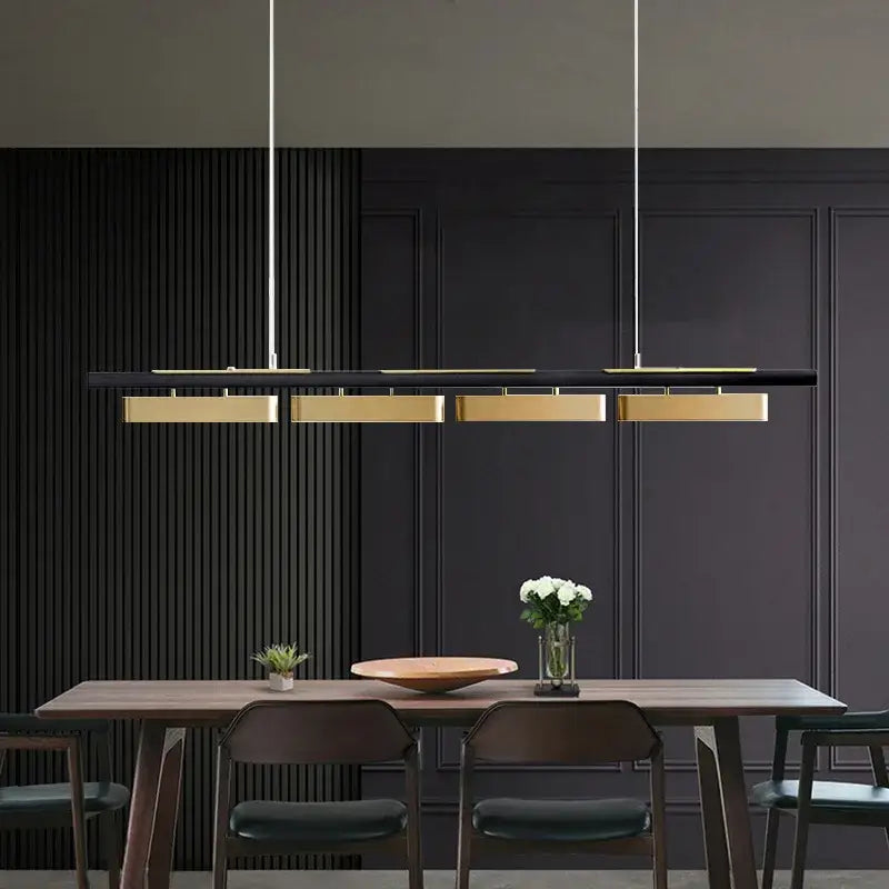 DecorBites™ LED Strip Pendant Lights for Modern Minimalist Home Decor