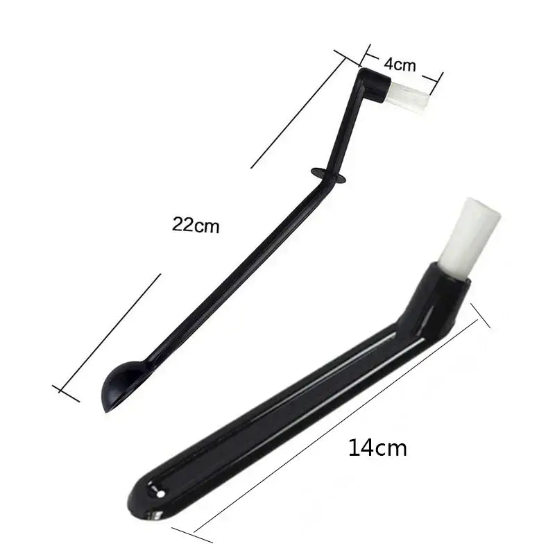 DecorBites™ Coffee Machine Brush: Premium Coffee Grinder Cleaning Tool & Matcha Tea Powder Brush