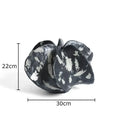 DecorBites™ Black Starfruit Coral Vase Resin Desk Decor Modern Floral Room Aesthetic