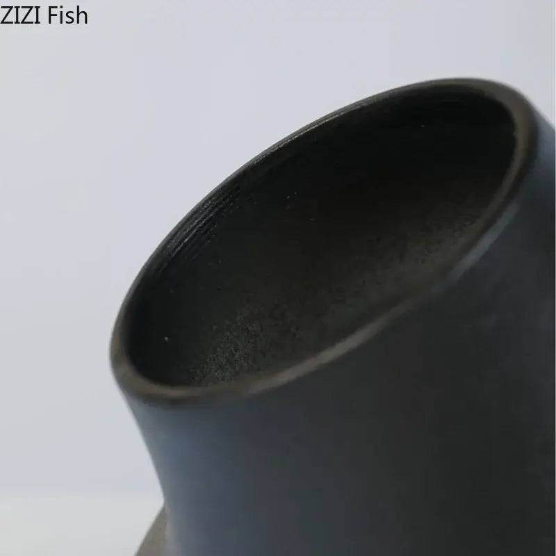 DecorBites™ Ceramic Vase: Elegant Flower Arrangement for Desktop Decor Aesthetic