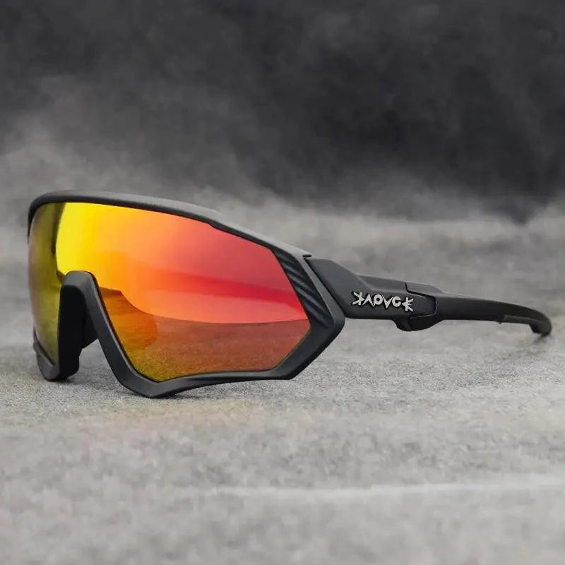 Modern Black Bike Glasses Sports Running Eyewear Fishing Polarized Glasses For Men And Women Cool Unisex Cycling UV400 Glasses For Running