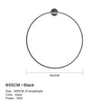 DecorBites™ LED Wall Lights for Modern Circle Decor in Bedroom, Living Room, Restaurant