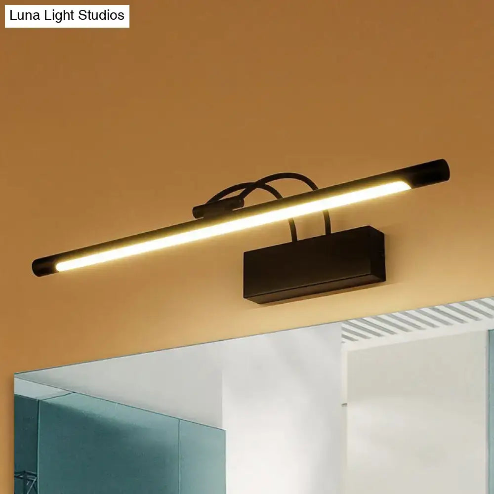Modern black finish led wall light bedroom task lamp 110v-240v