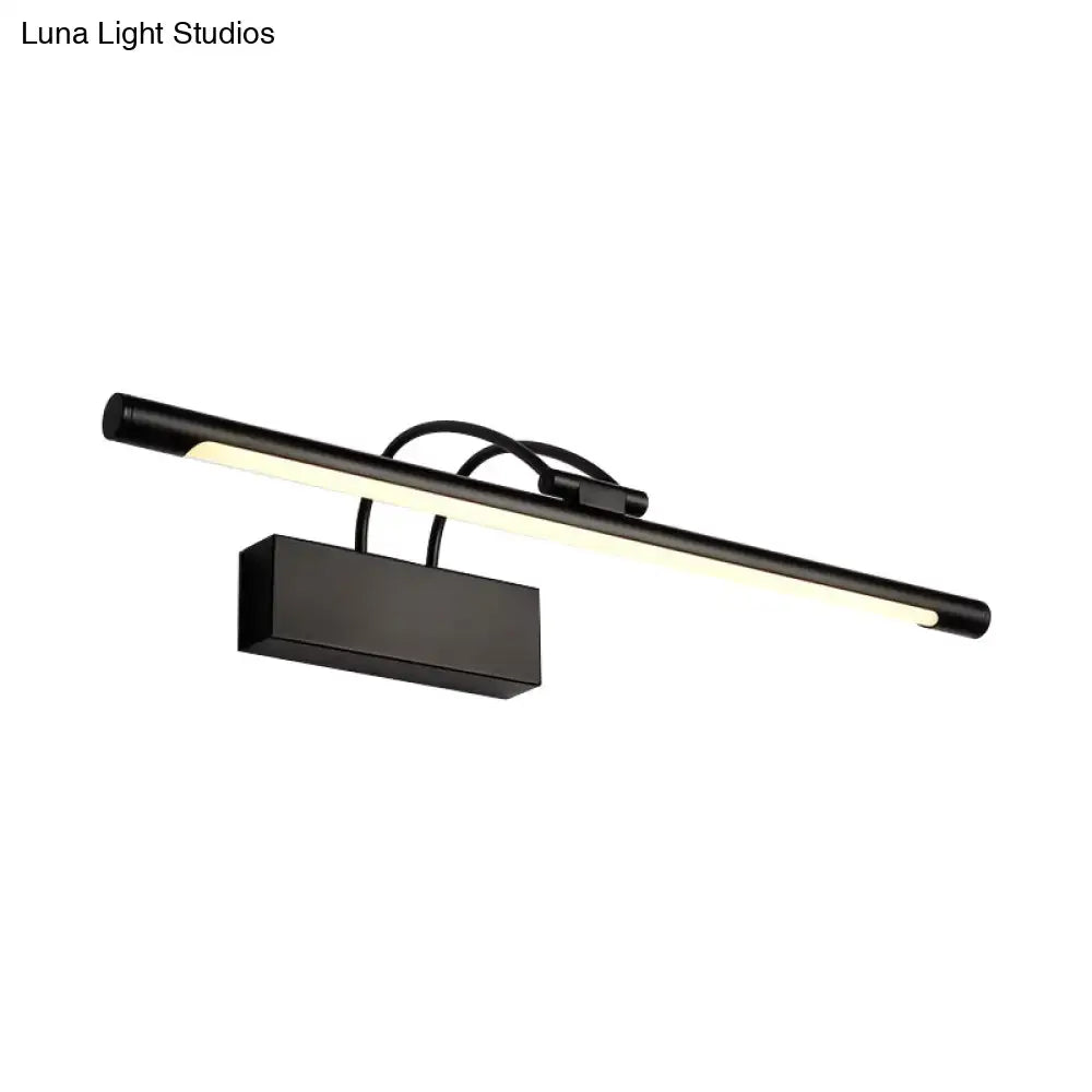 Modern black finish led wall light bedroom task lamp 110v-240v