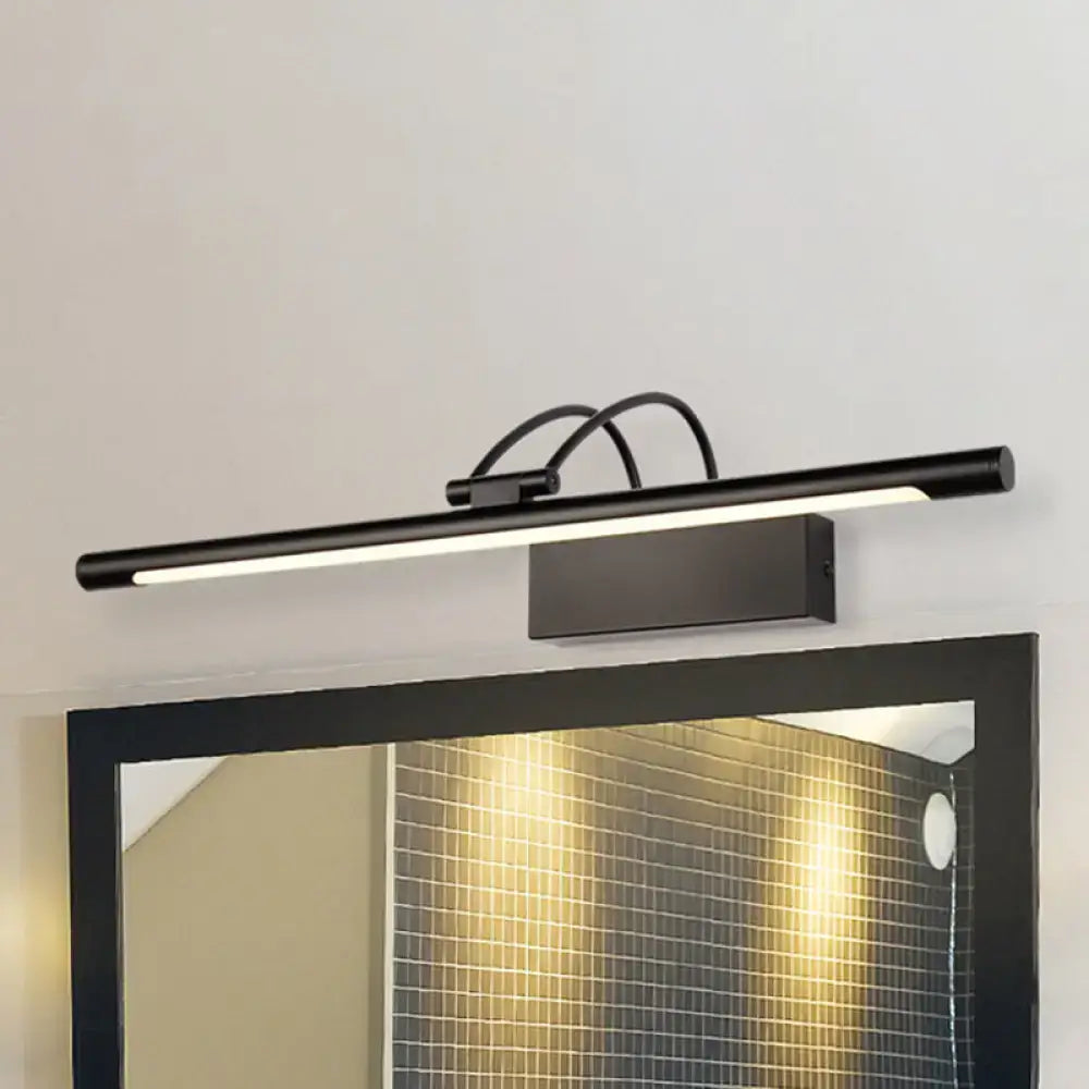 Modern black finish led wall light bedroom task lamp 110v-240v