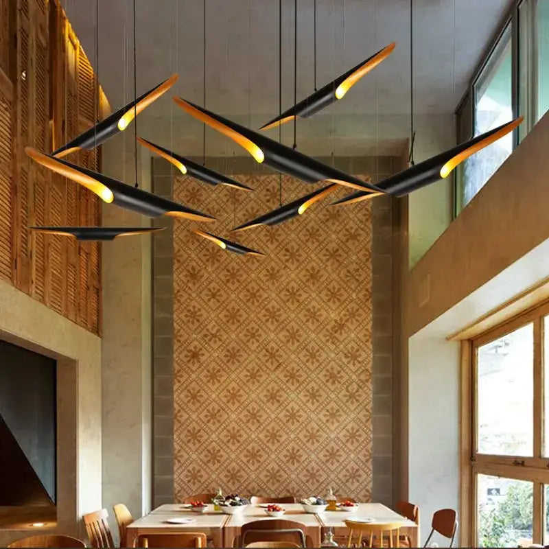 DecorBites™ Coltrane Pendant Light: Nordic Design for Restaurant and Bar