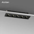 DecorBites™ 15W/24W LED Grille Downlight: Anti-glare Embedded Spot Light for Office Home Shop Decor