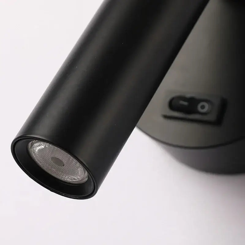 DecorBites™ LED Wall Lamps with Switch - Adjustable Angle Bedside Spotlights