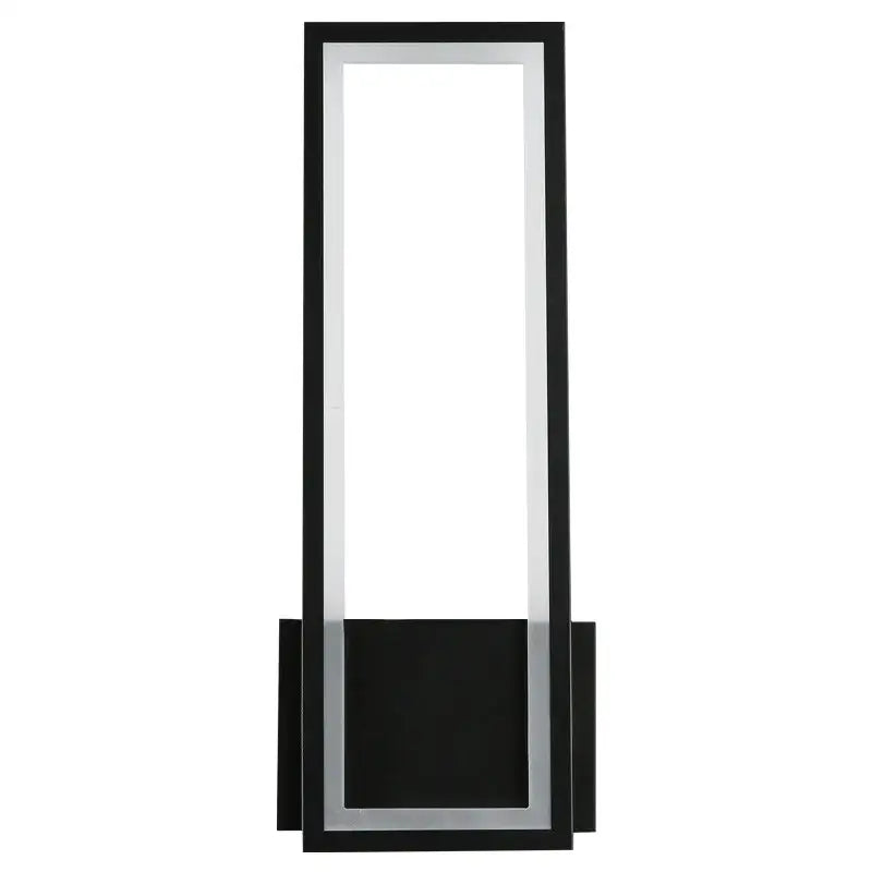 Modern black led wall sconce bedroom vertical light