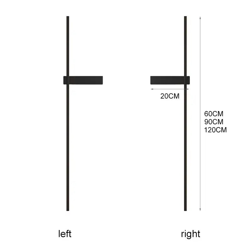 DecorBites™ LED Wall Lights: Minimalist Design for Bedroom, Living Room, Hotel, Stairs, Hallway