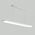 Modern black rectangular led island lamp kitchen pendant light