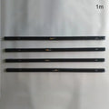 Modern black & silver ceiling track rail connector set kitchen light