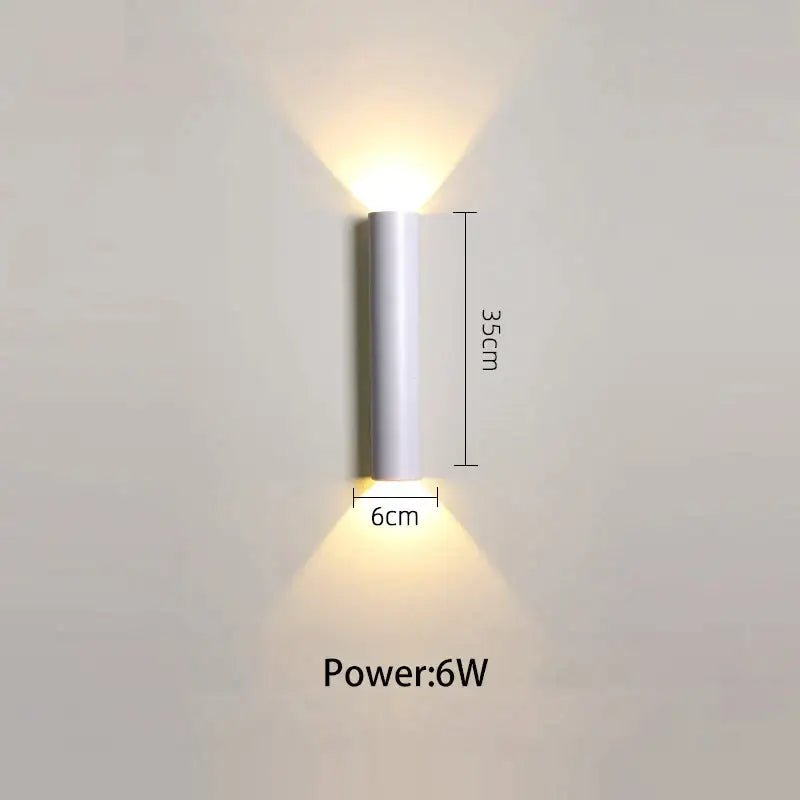 DecorBites™ LED Wall Lamp for TV Background Up and Down Light in Bedrooms