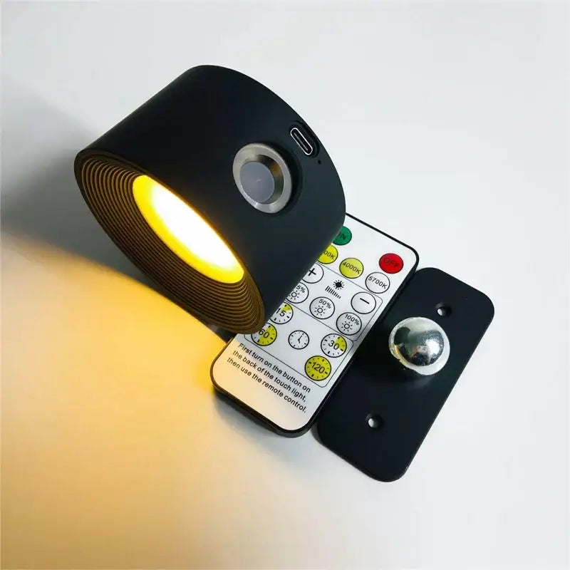 DecorBites™ LED Wall Light with Remote Control and USB Charging