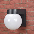 DecorBites™ Black White Outdoor Porch Light, Modern Loft Design, Up Down Wall Lamp