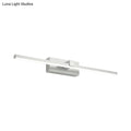 Modern black & white iron stick led mirror light bathroom lamp
